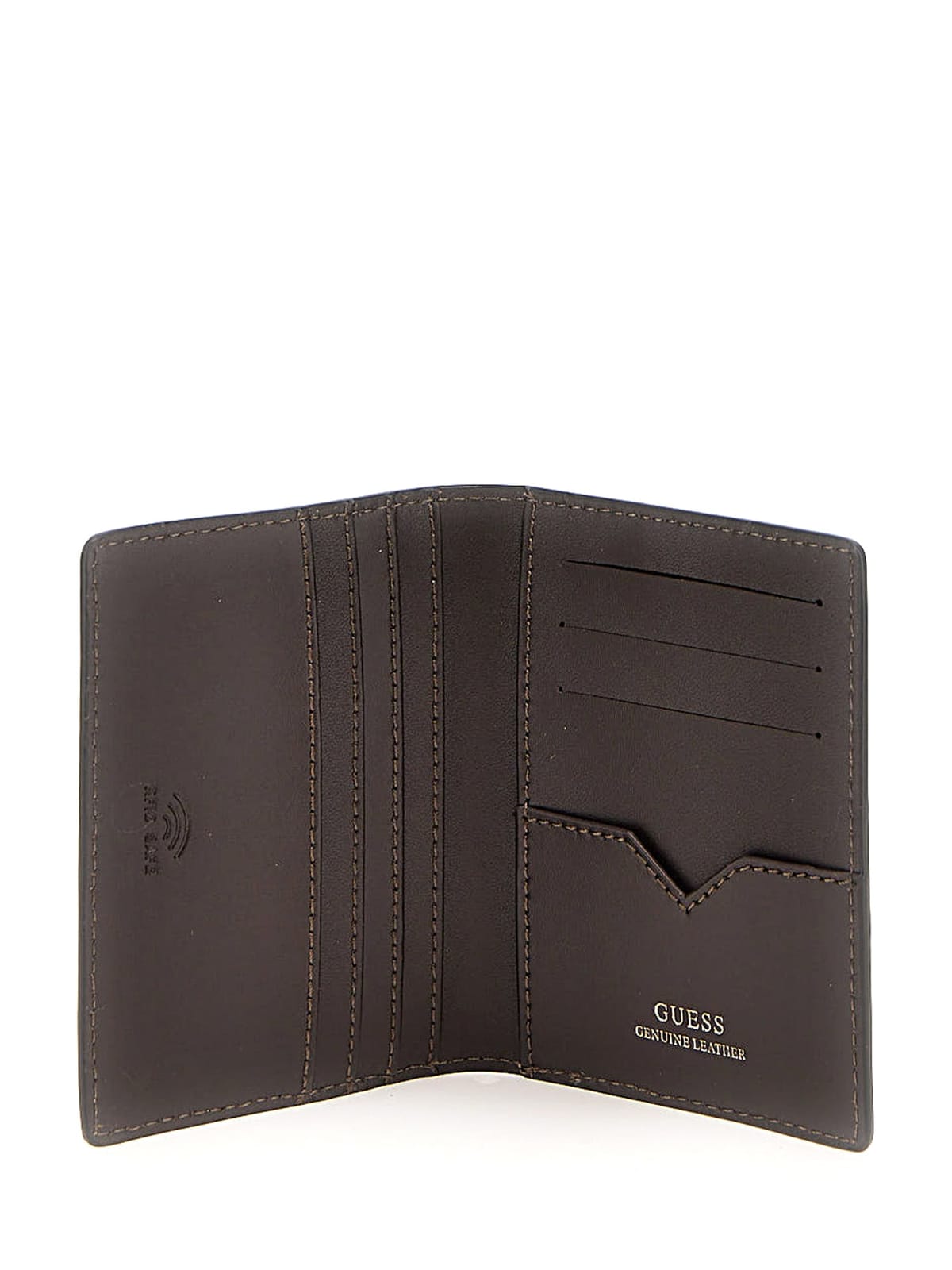 Portacarte Guess Uomo Mito Leather Nocciola/marrone