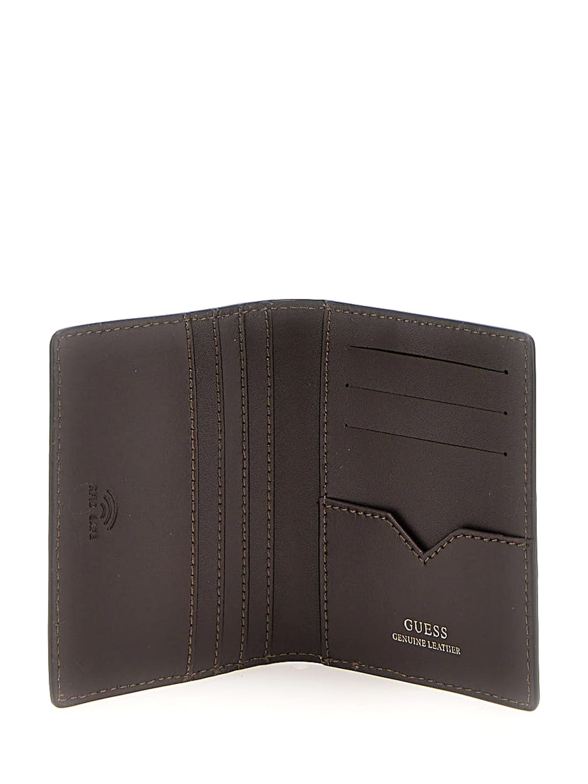 Porta carte Guess Uomo Black Beige/marrone