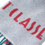 Sciarpa Alviero Martini 1^ Classe Unisex Logo piccolo Petrolio/rosso