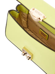Borsa a Tracolla Guess Donna Eliette Mini Verde chiaro