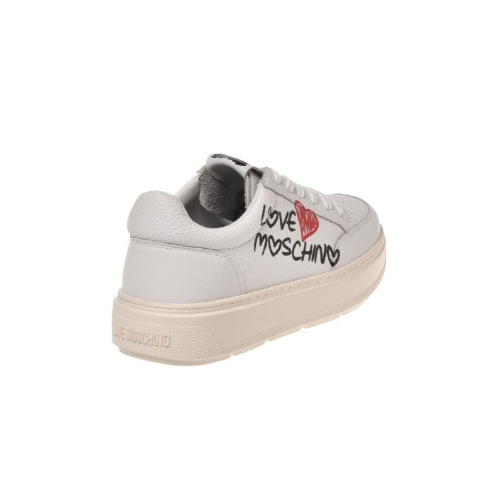 Sneakers Love Moschino Donna Bold love Bianco