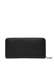 Portafoglio Calvin Klein Donna Sculpted Zip Nero