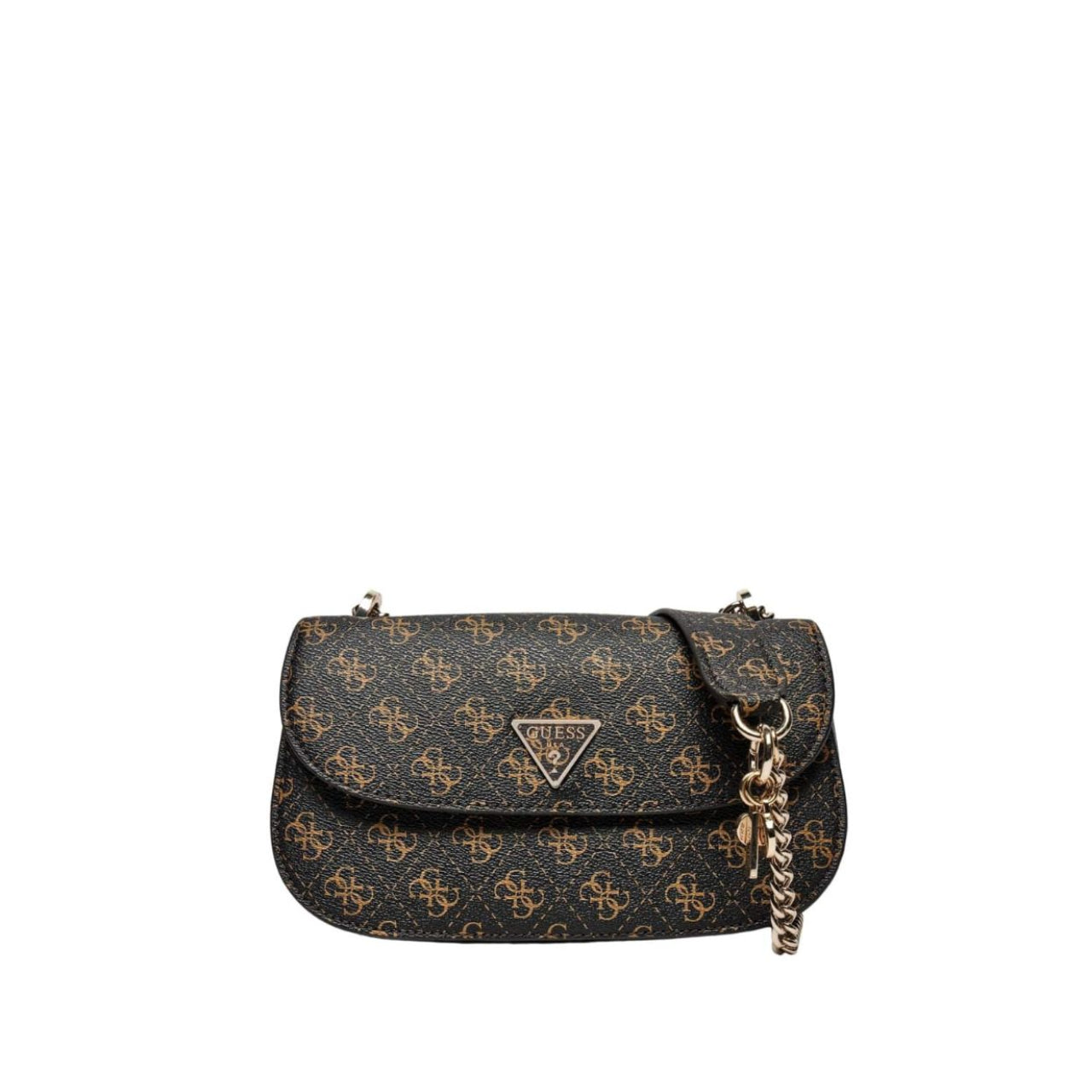 Borsa a Spalla Guess Donna ECO ERICA Marrone/nocciola