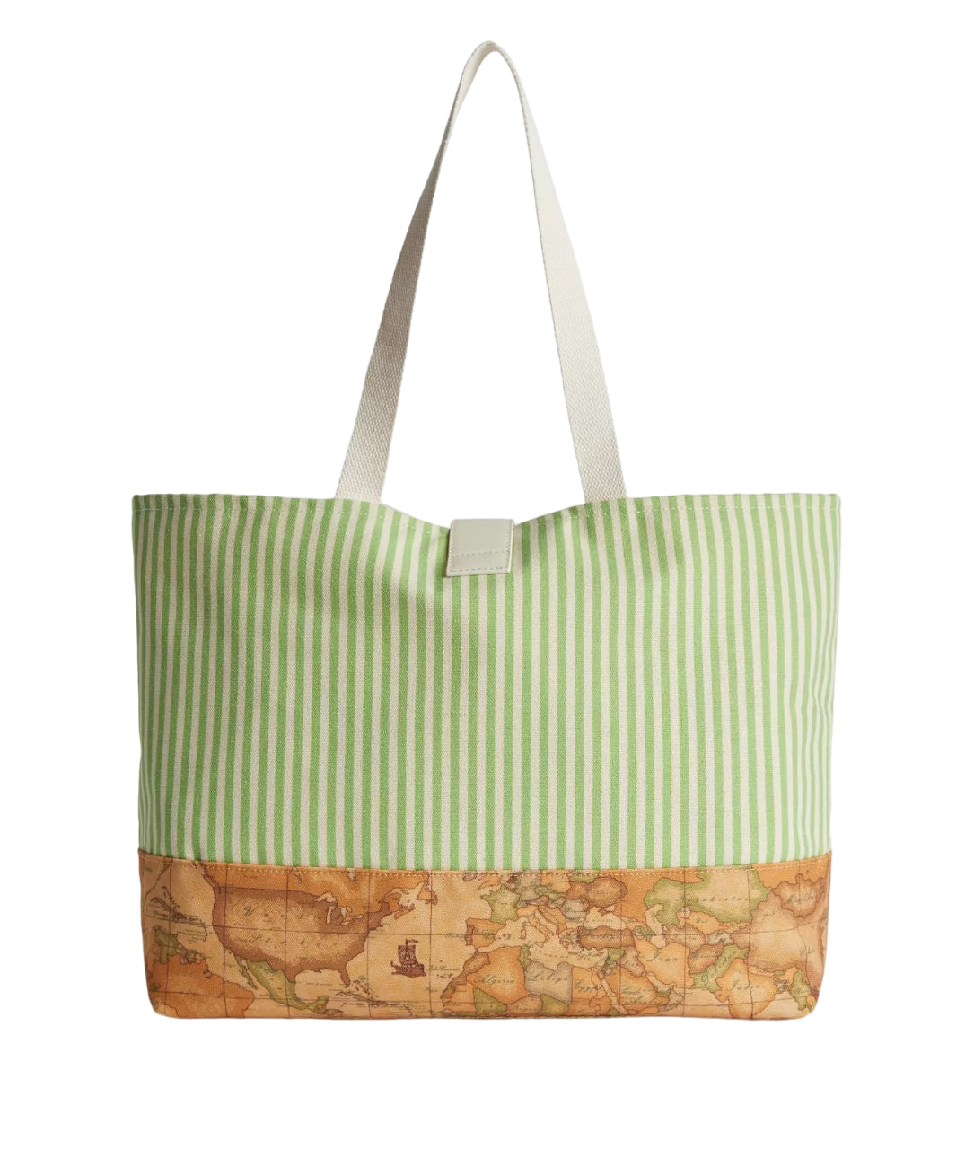 Borsa Shopper Alviero Martini 1^ Classe Donna shopper canvas Verde