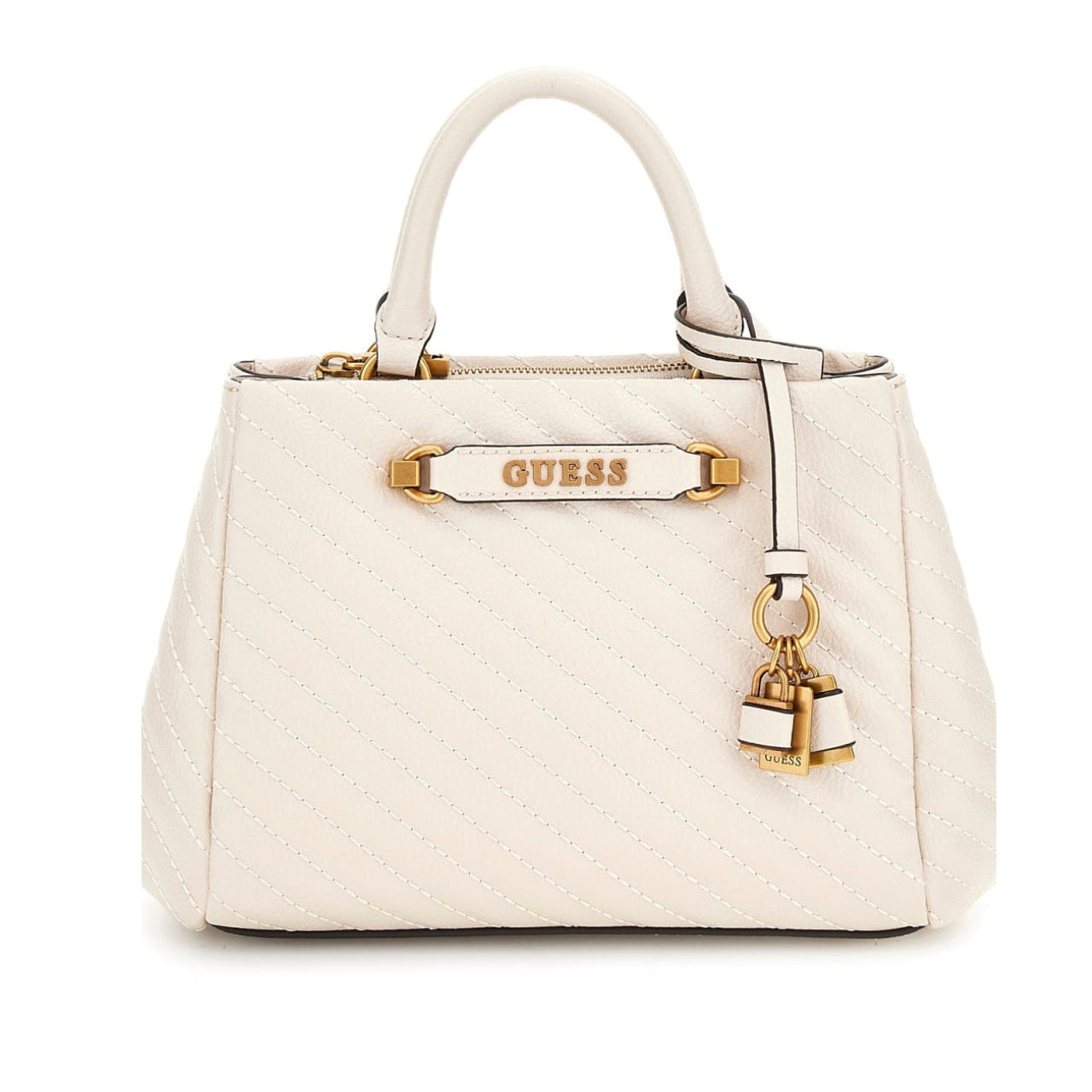 Borsa a Mano Guess Donna Sela Avorio