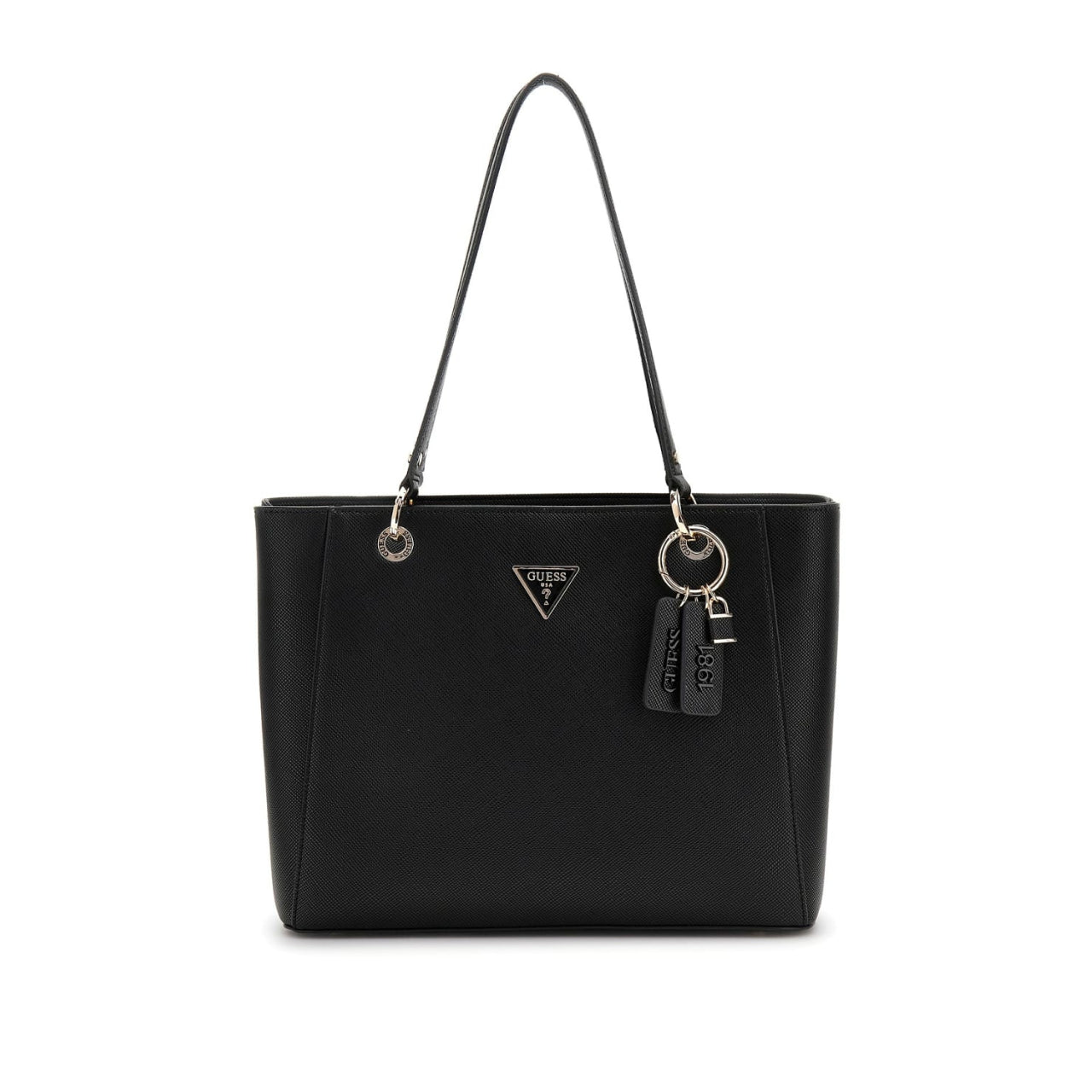 Borsa a Spalla Guess Donna Noelle Nero