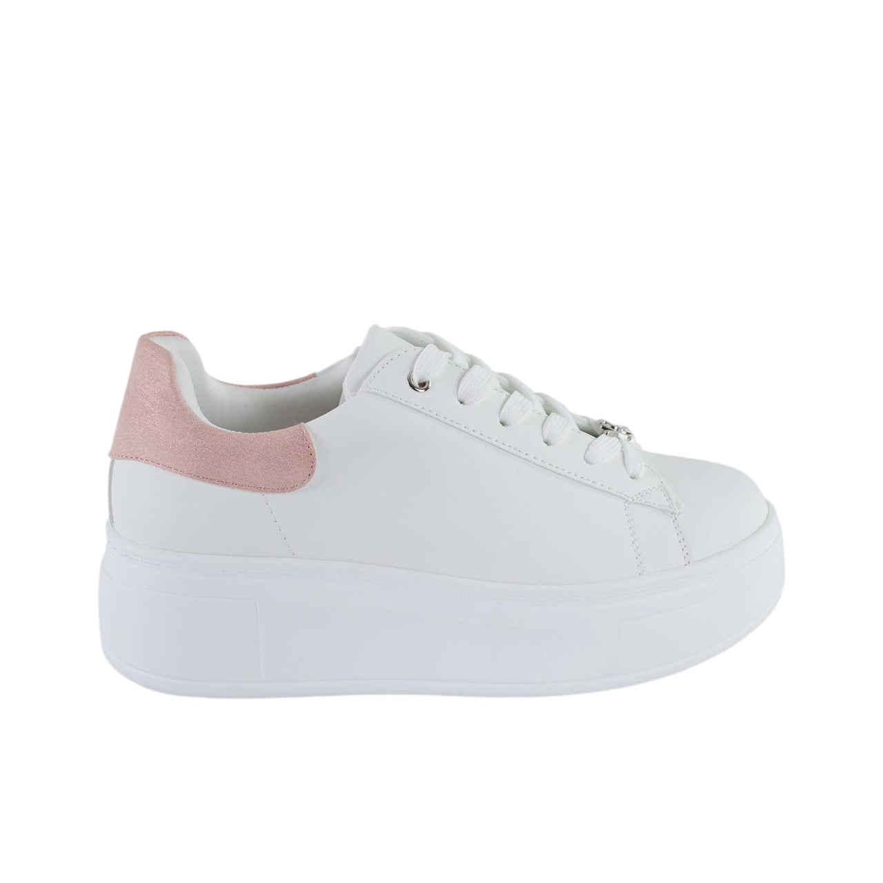 Sneakers Y Not? Donna Nicole Bianco/rosa