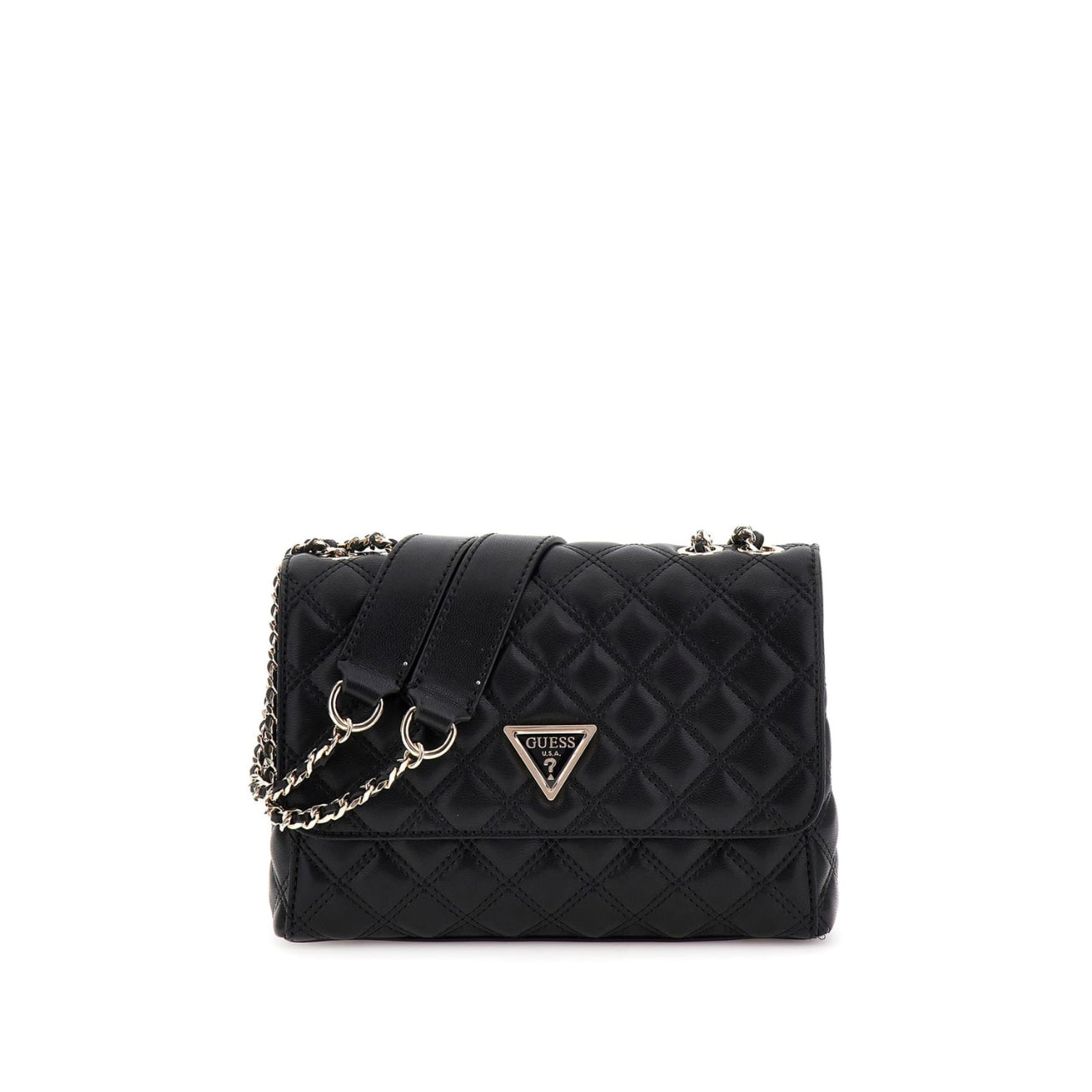 Borsa a Tracolla Guess Donna Giully Nero