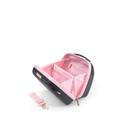 Beauty Case Braccialini Donna PUPPIES Nero/rosa
