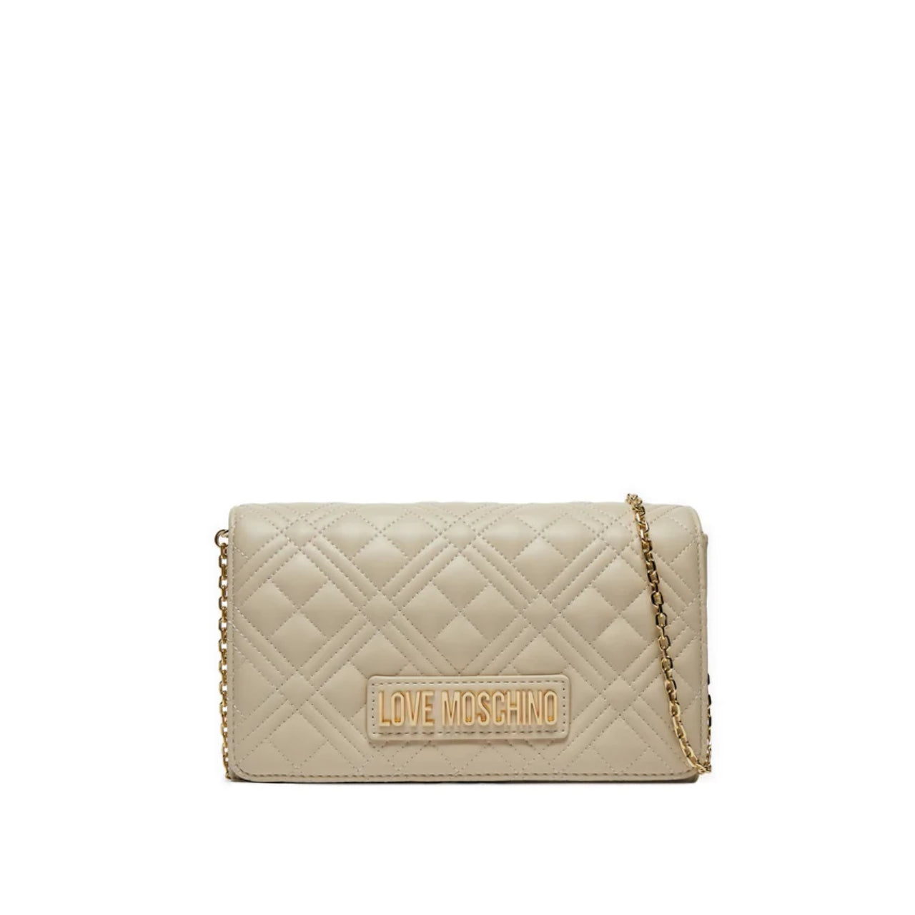 Tracollina Love Moschino Donna Quilted Avorio