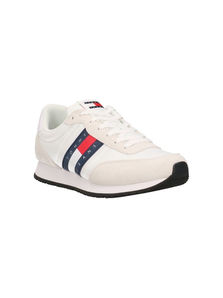 Sneakers Tommy Hilfiger Uomo Runner casual Bianco