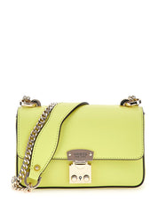 Borsa a Tracolla Guess Donna Eliette Mini Verde chiaro