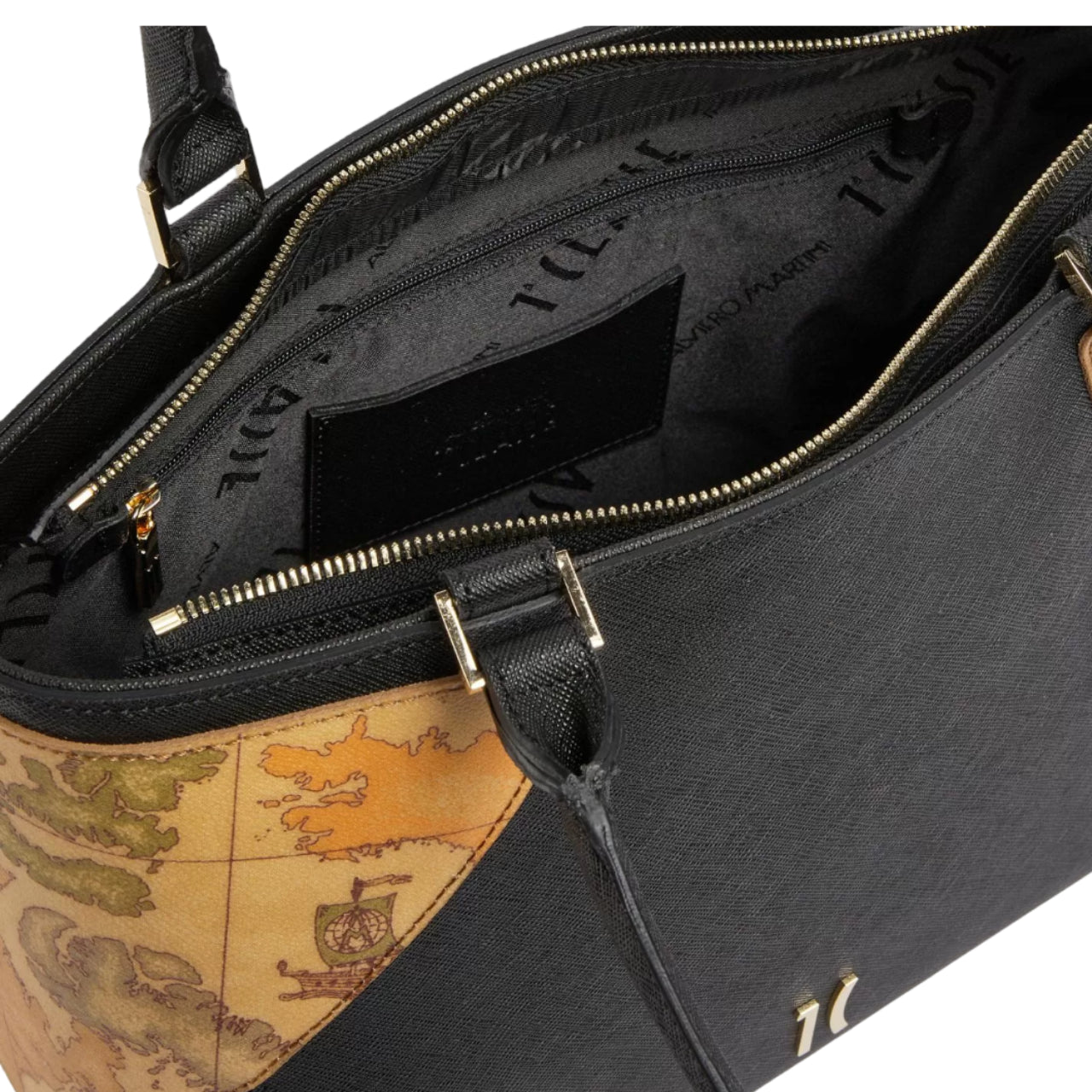 Borsa a Spalla Alviero Martini 1^ Classe Donna Flying City Nero