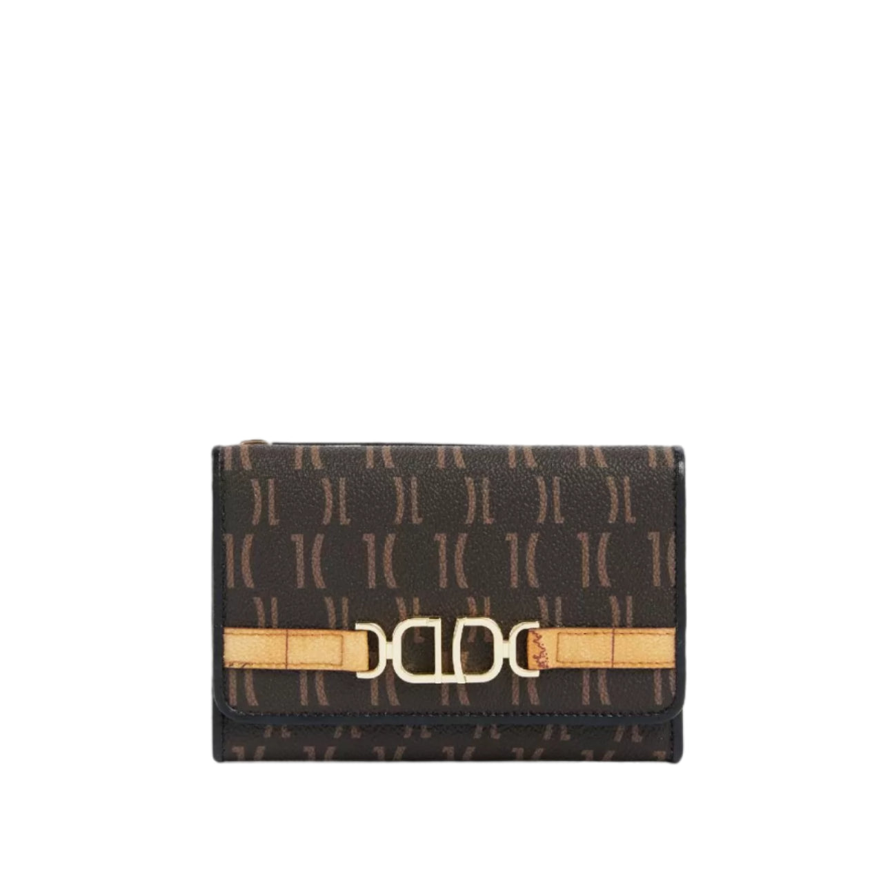 Portafoglio Alviero Martini 1^ Classe Donna 3D Monogram Nero/marrone