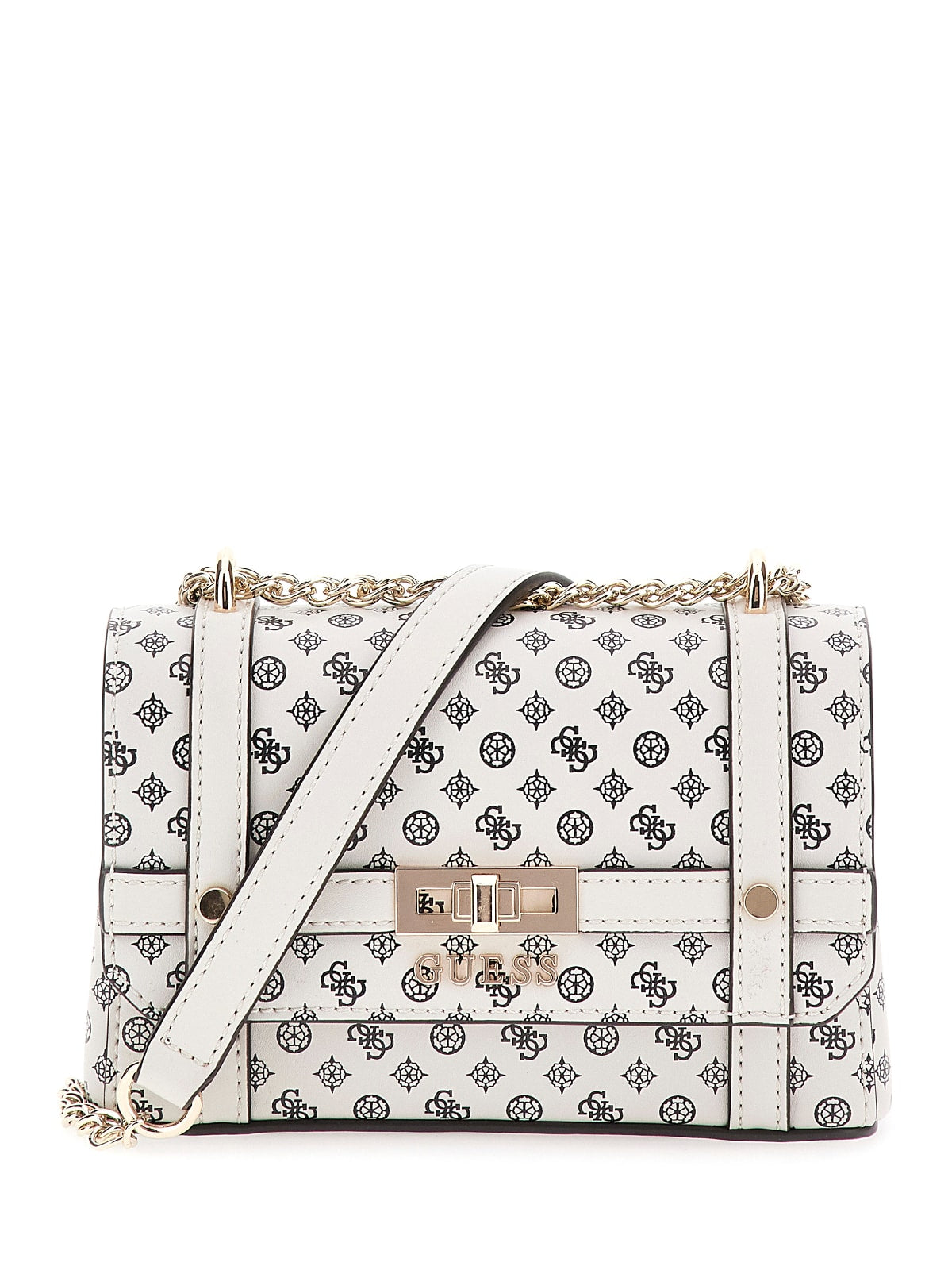 Tracollina Guess Donna emilee mini Bianco/ nero