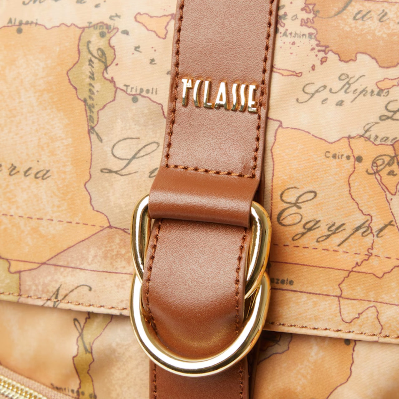 Zaino Alviero Martini 1^ Classe Donna Metalasse' Geo classic/marrone
