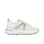 Sneakers Alexander Smith Donna LIVERPOOL Bianco/argento