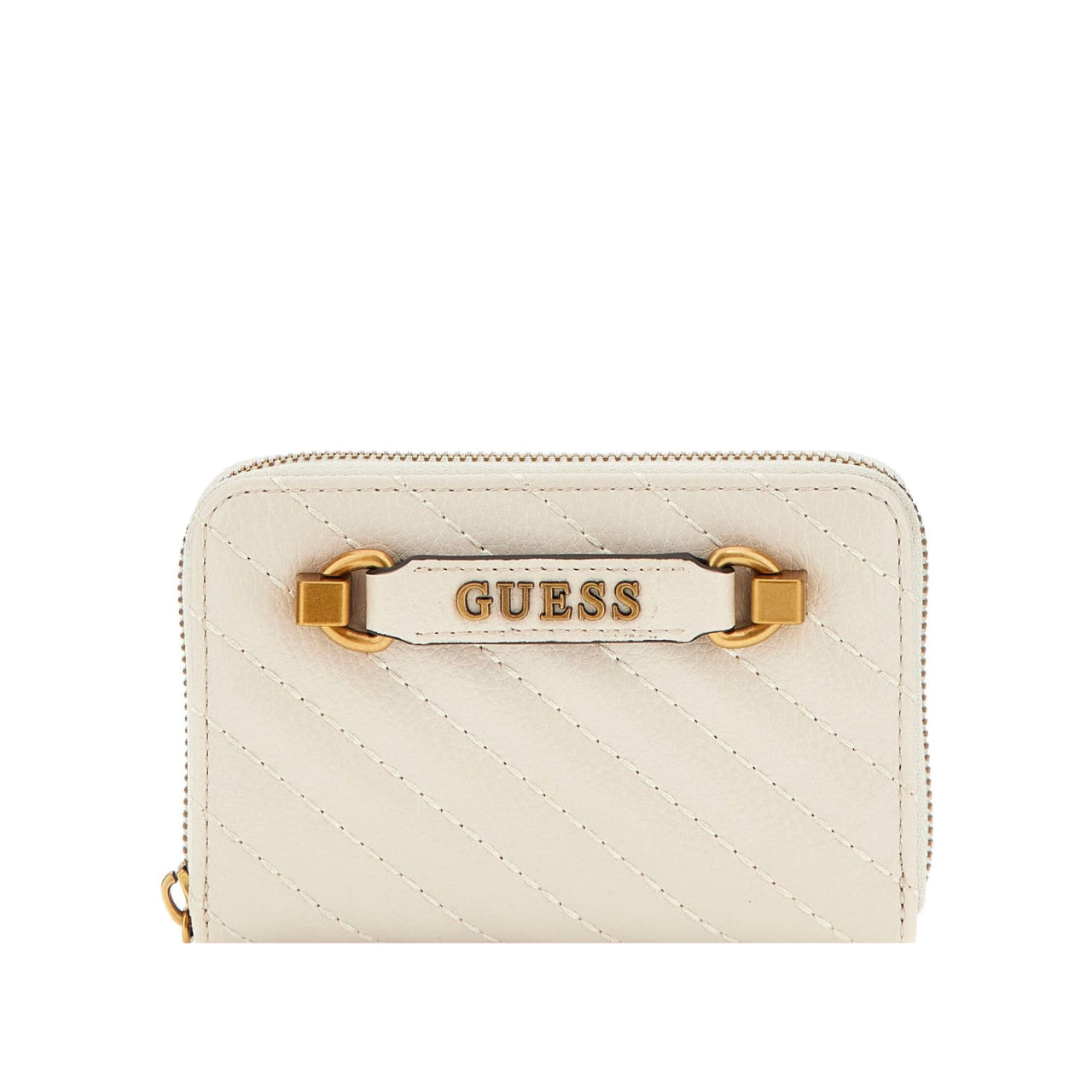 Portafoglio Guess Donna Sela Medium Avorio