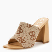 Sandalo con tacco Guess Donna Keila Beige/marrone