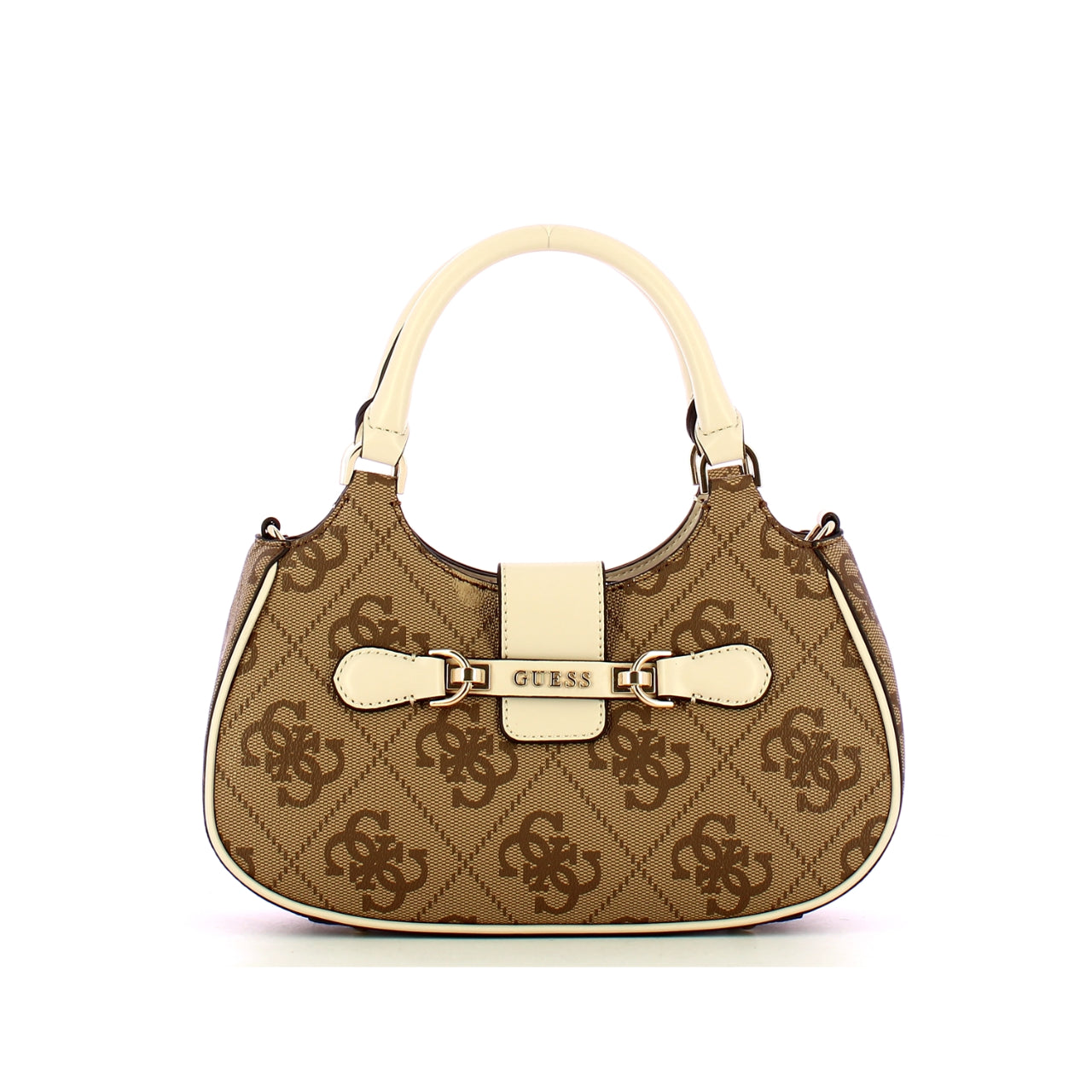 Borsa a Mano Guess Donna Nolana Beige/nocciola