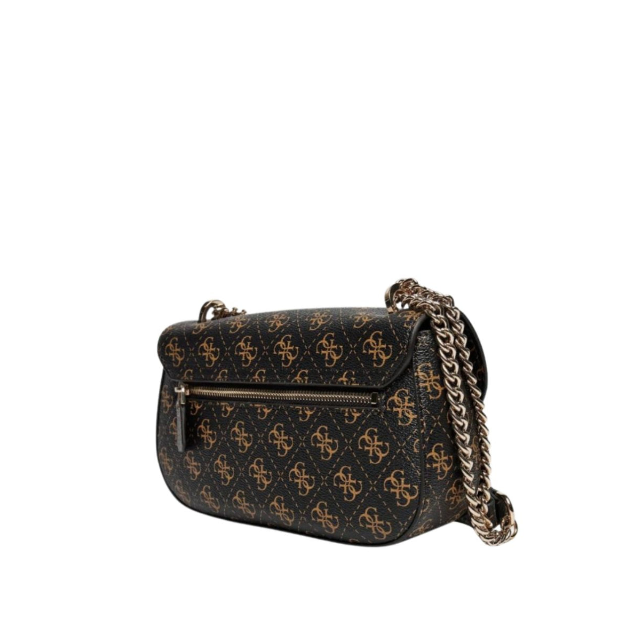 Borsa a Spalla Guess Donna ECO ERICA Marrone/nocciola