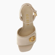 Sandalo con tacco Guess Donna Kernara Beige