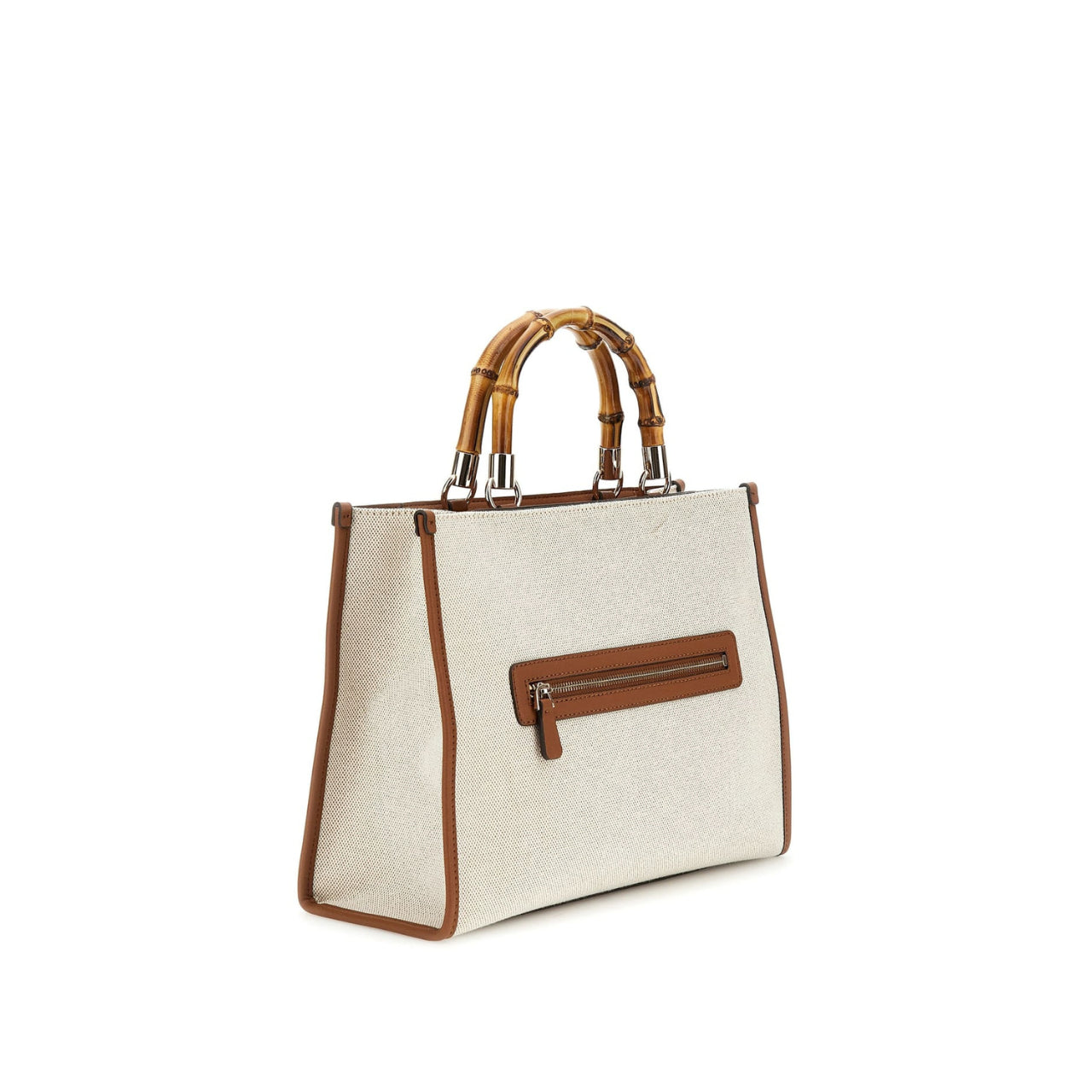 Borsa a Mano Guess Donna Kerima Beige/nocciola