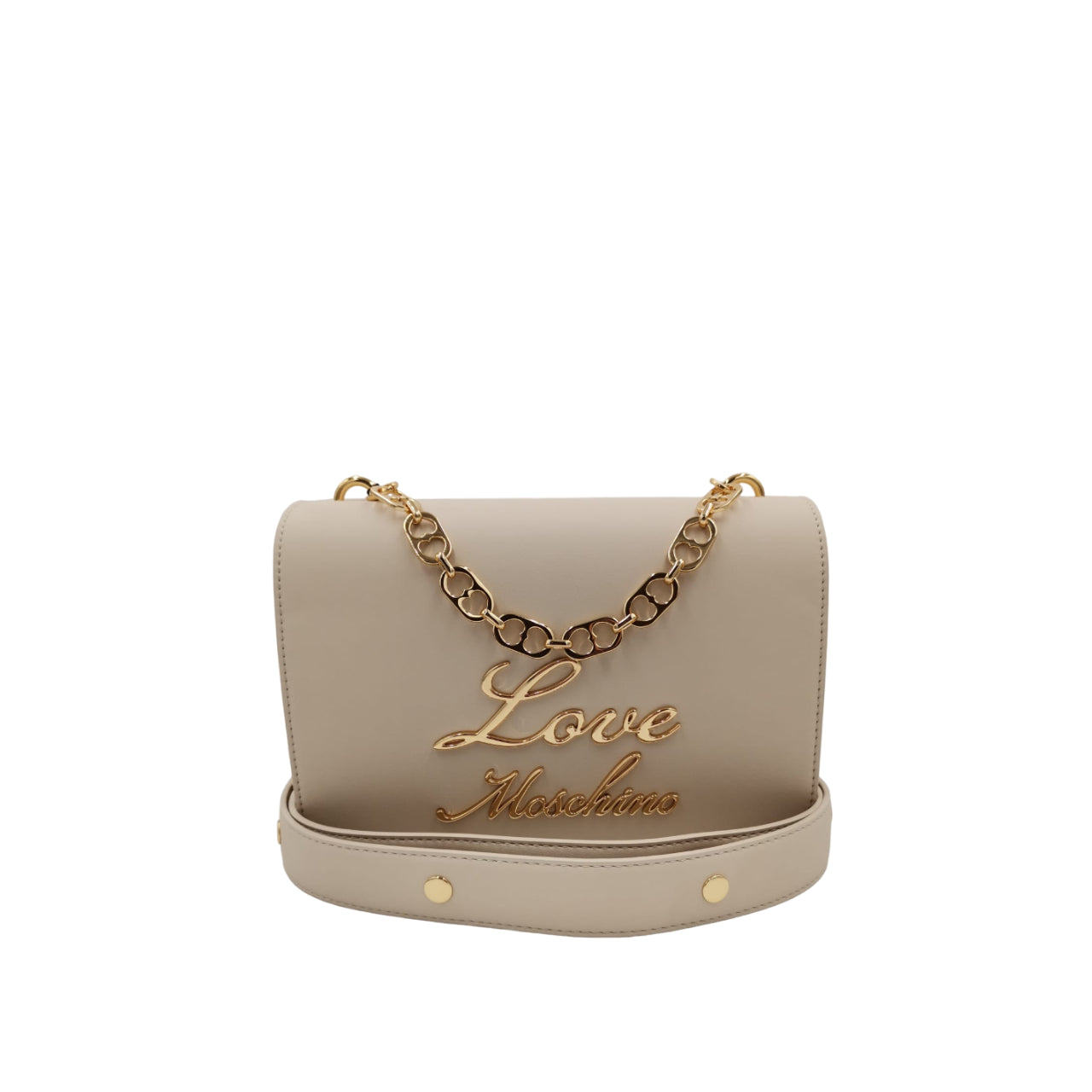Borsa a Mano Love Moschino Donna Lovely Chain Avorio