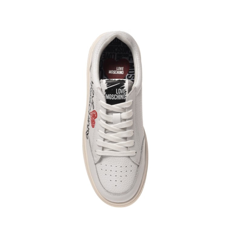 Sneakers Love Moschino Donna Bold love Bianco