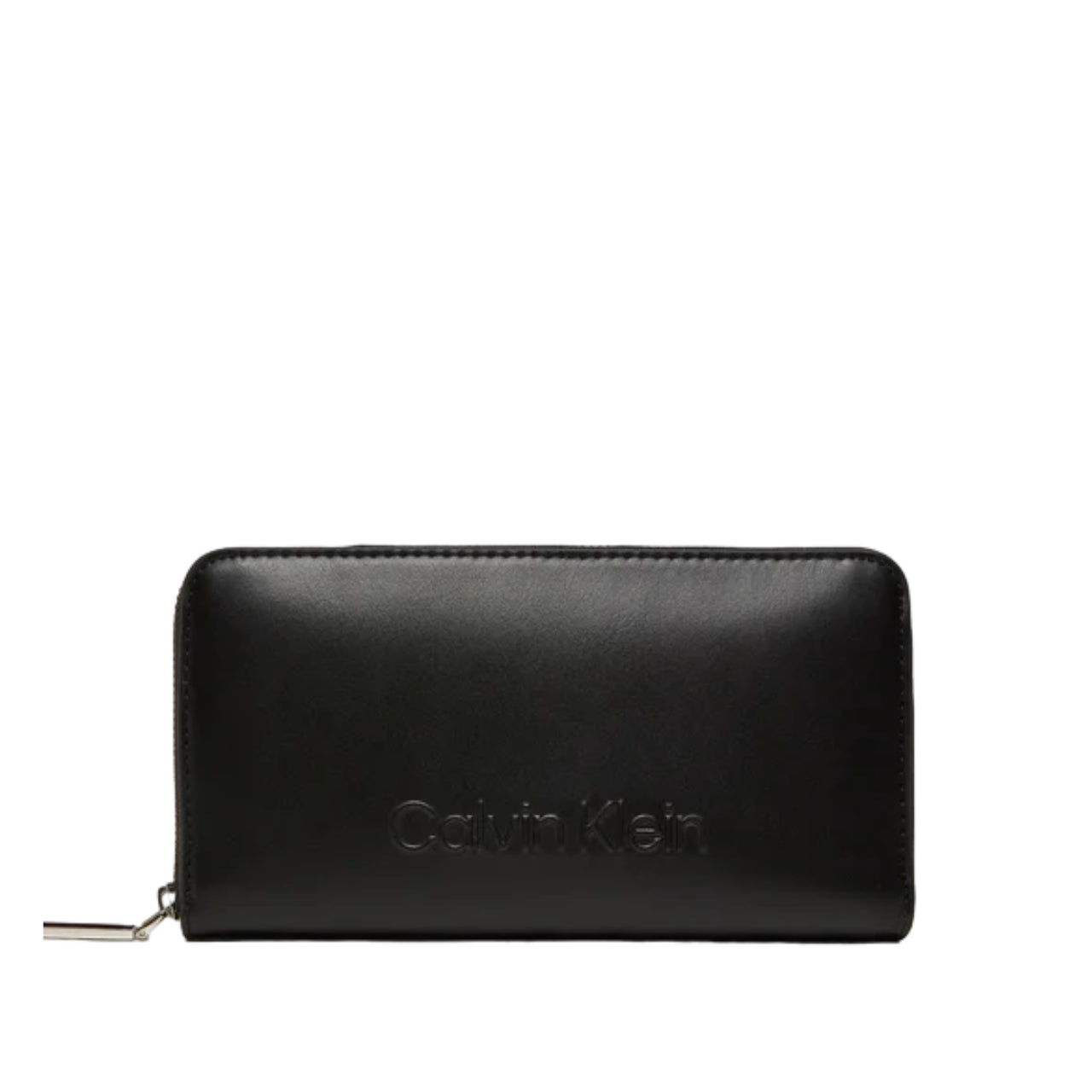 Portafoglio Calvin Klein Donna Embossed Logo Nero