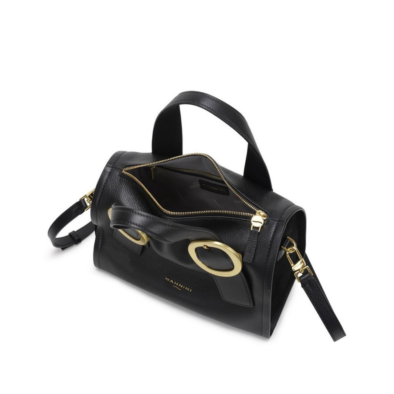 Bauletto Nannini Donna Greta Nero