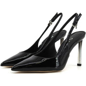 Sandalo con tacco Guess Donna Sling back syda Nero