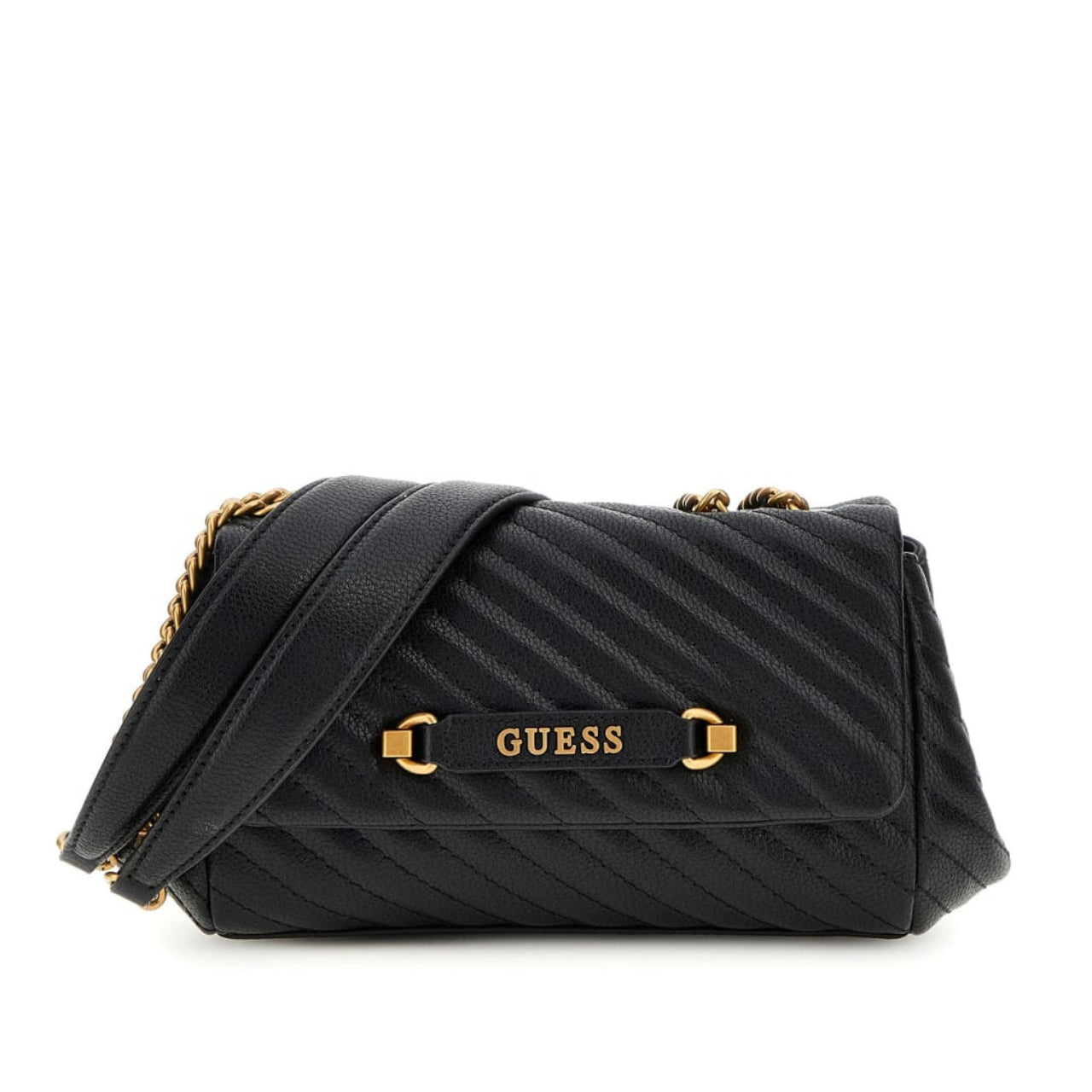 Borsa a Tracolla Guess Donna Sela Nero