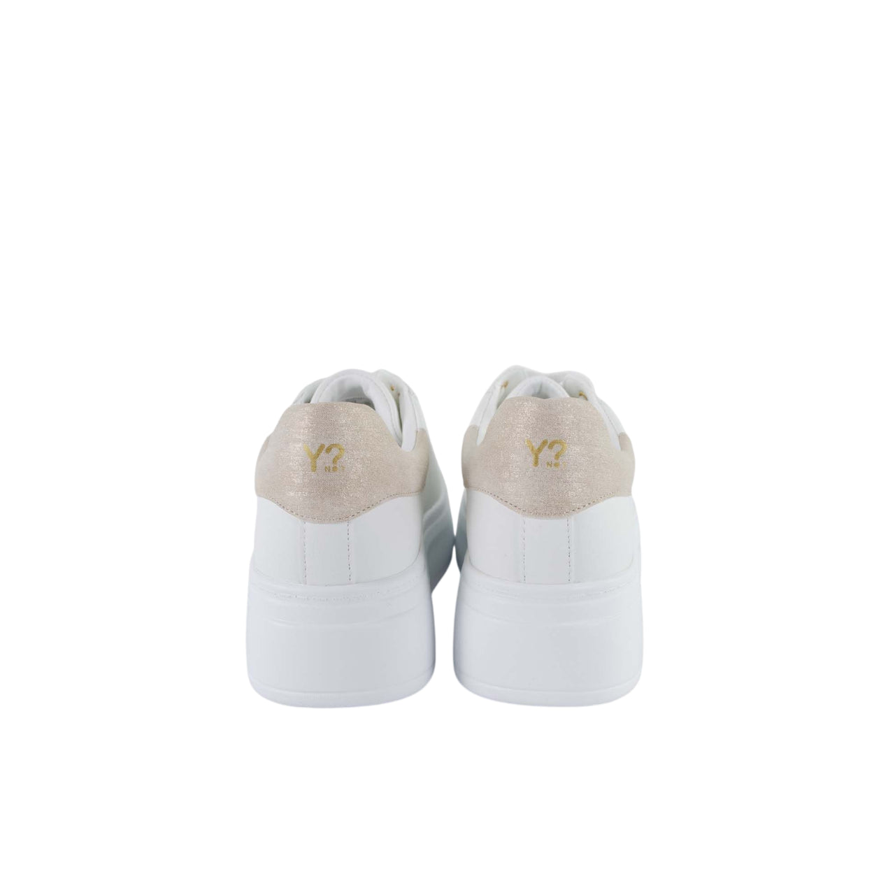 Sneakers Y Not? Donna Nicole Bianco/beige