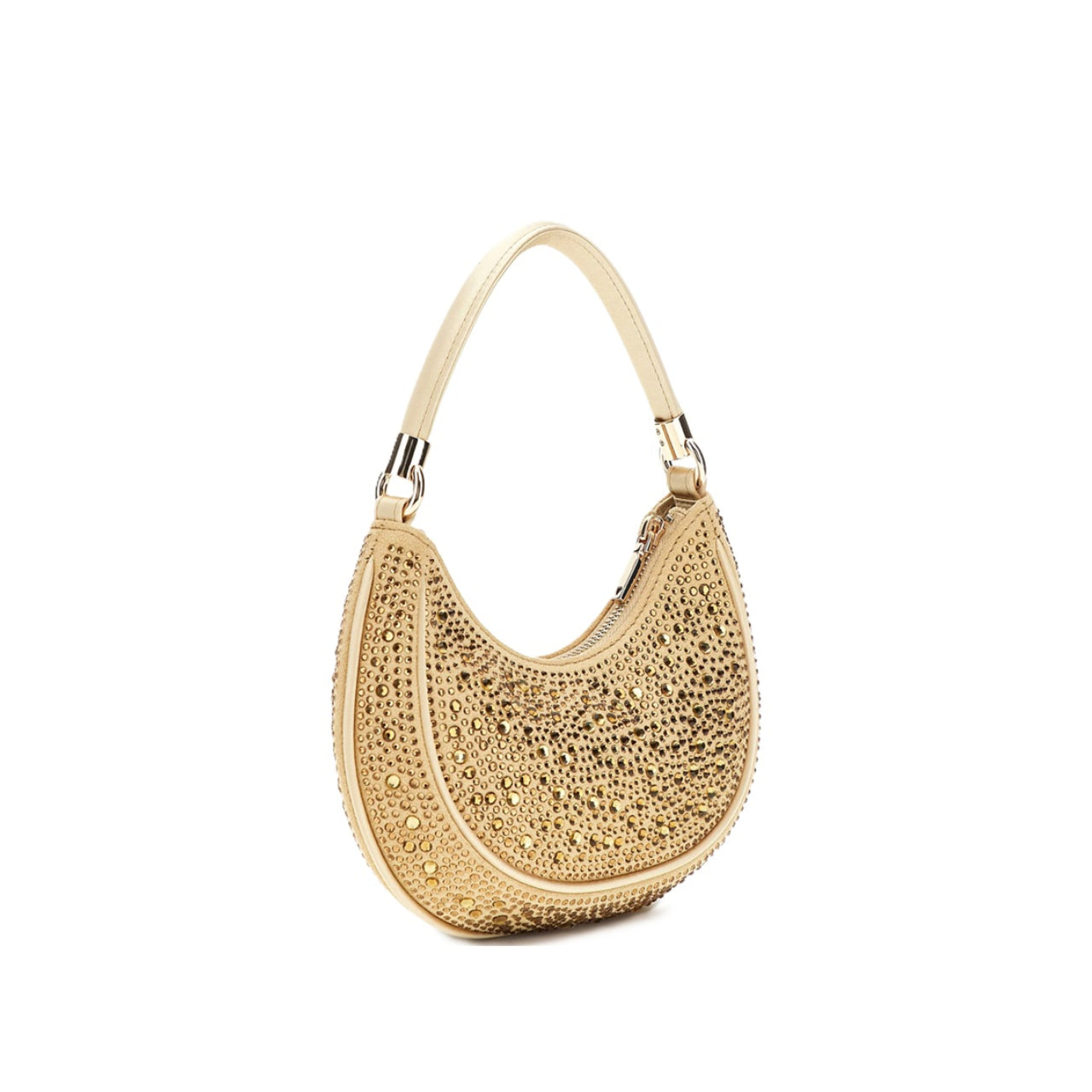 Borsa a Mano Guess Donna Zalina Mini beige/ oro