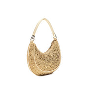 Borsa a Mano Guess Donna Zalina Mini beige/ oro