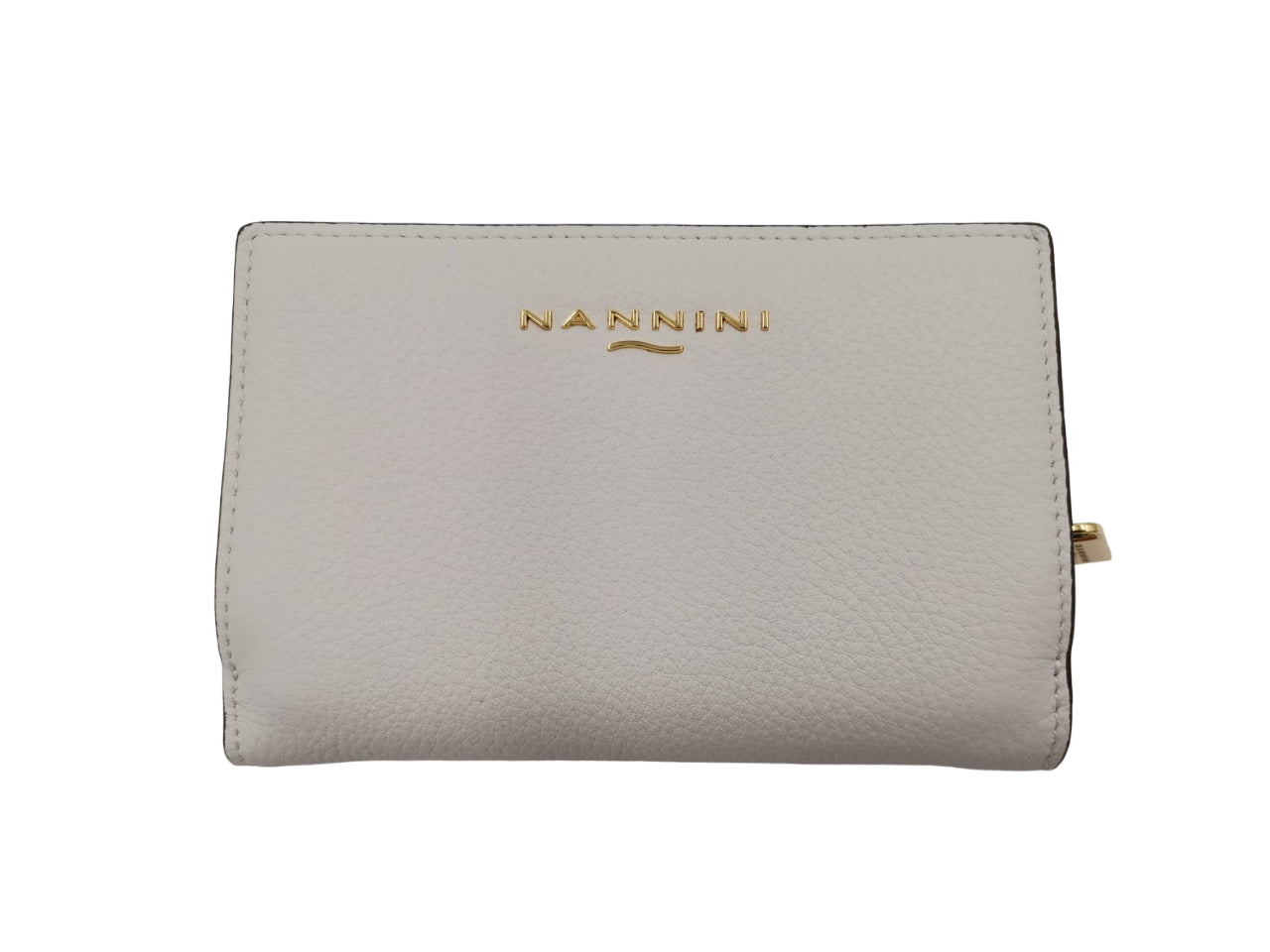 Portafoglio Nannini Donna Wallis Medium Nero/Bianco/Beige