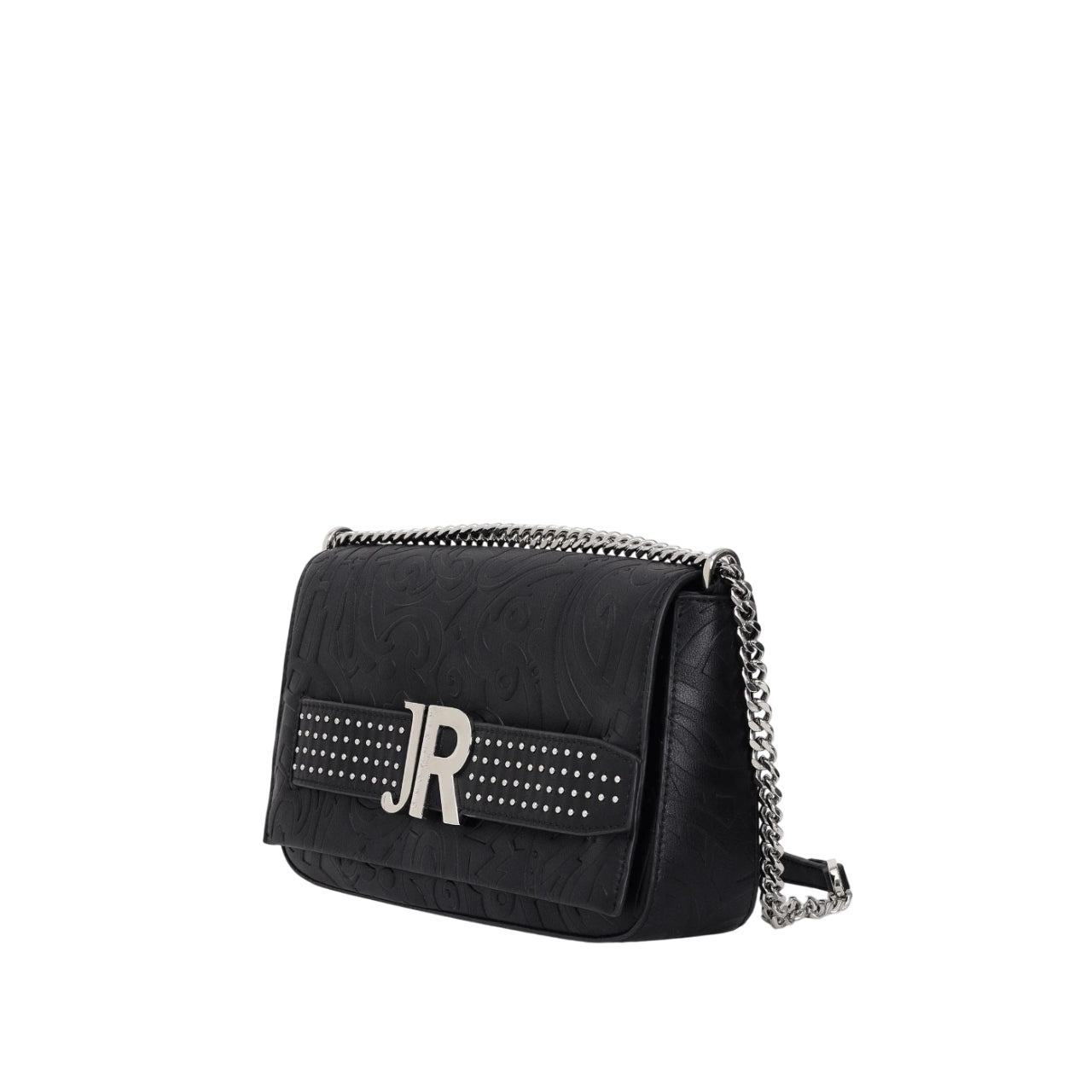 Borsa a Tracolla Richmond Donna Gamix Nero/argento