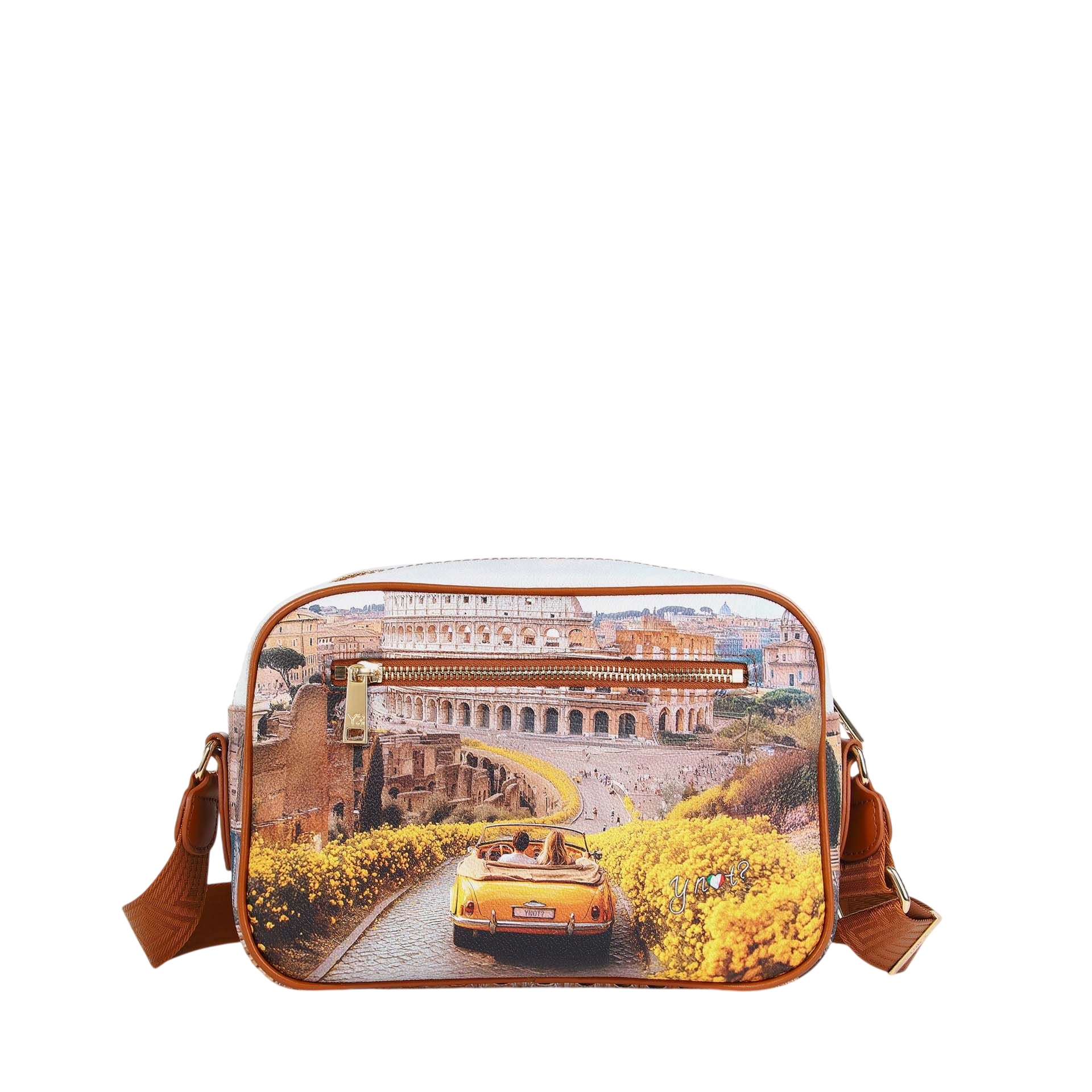 Borsa a Tracolla Y Not? Donna Sunshine Rome Multicolore