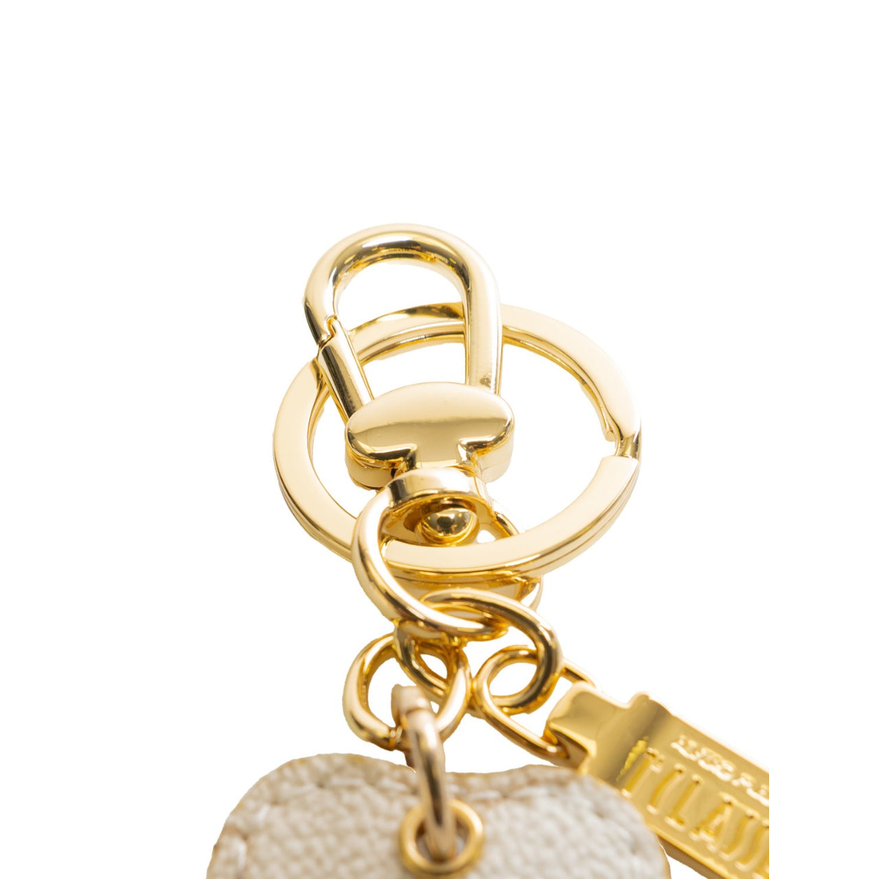 Portachiavi Alviero Martini 1^ Classe Donna Lucky Love Geo White