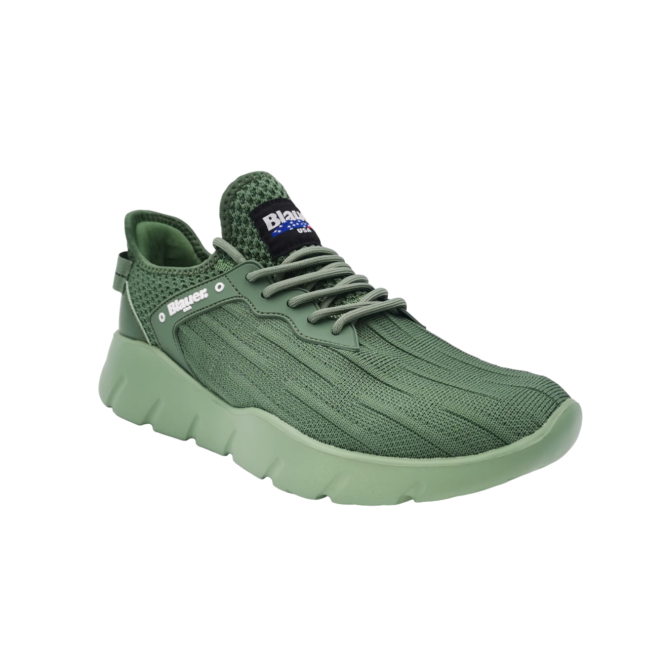 Sneakers Blauer Uomo Hulett01 Verde