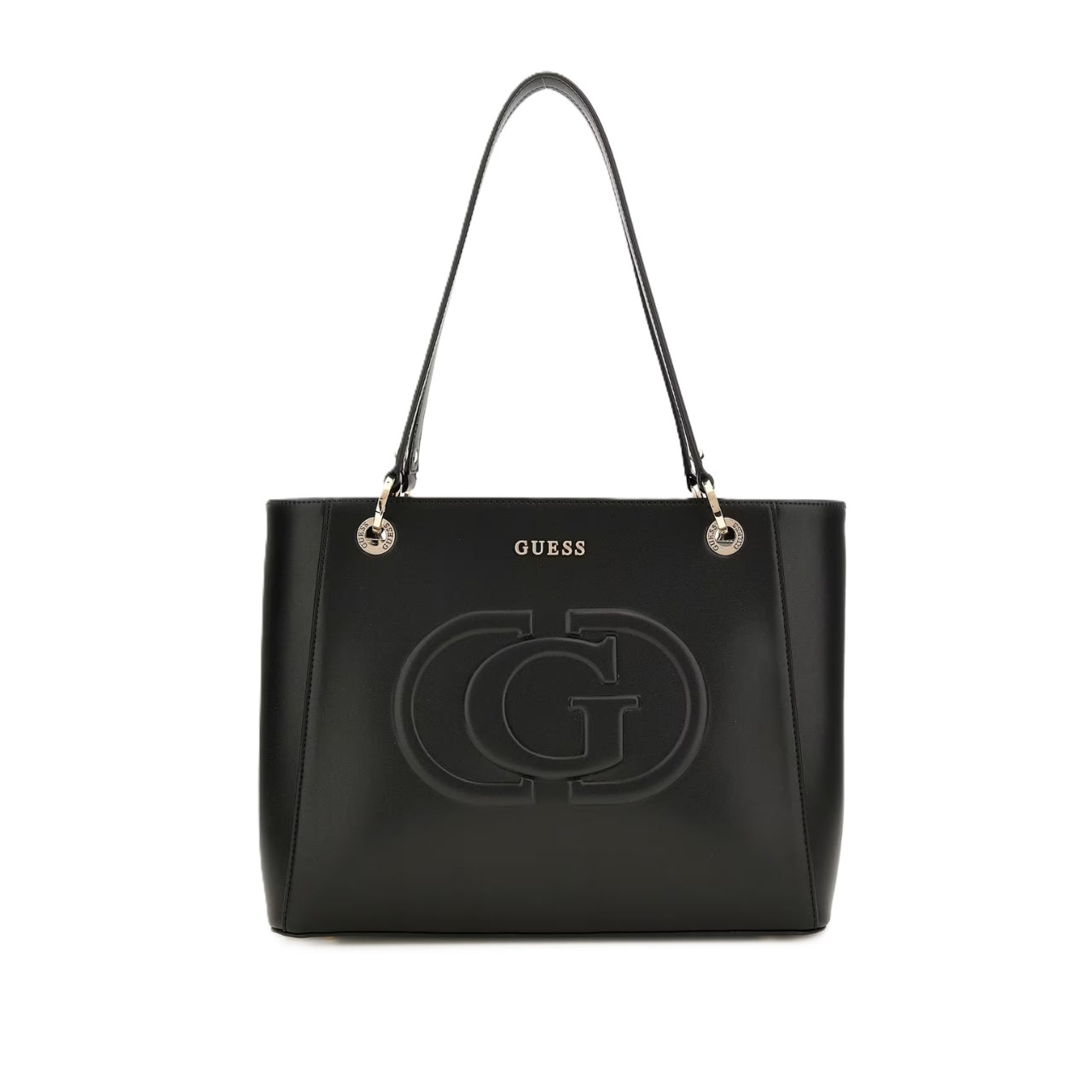 Borsa a Spalla Guess Donna Eco Mietta Nero