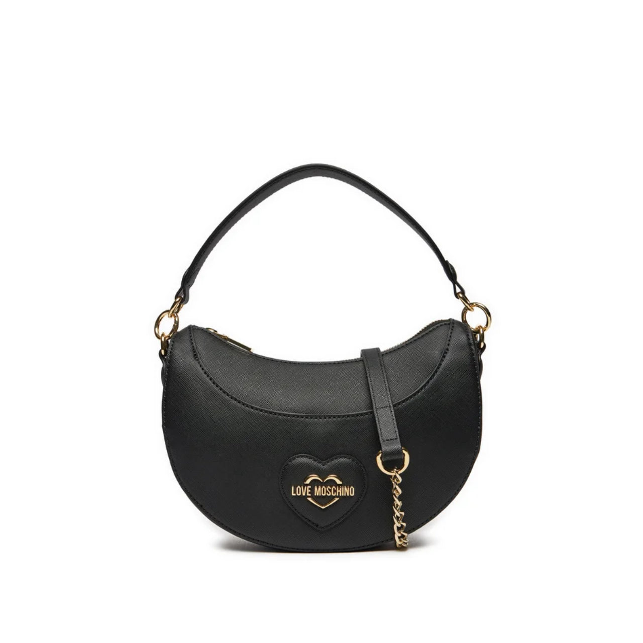 Borsa a Tracolla Love Moschino Donna Sweet Heart Nero