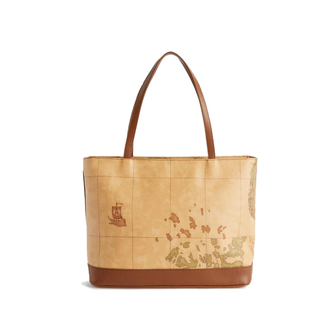 Borsa Shopper Alviero Martini 1^ Classe Donna 3D Geo Geo classic/marrone