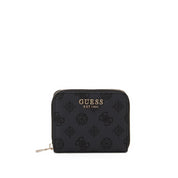 Portafoglio Guess Donna Laurel small Grigio/nero