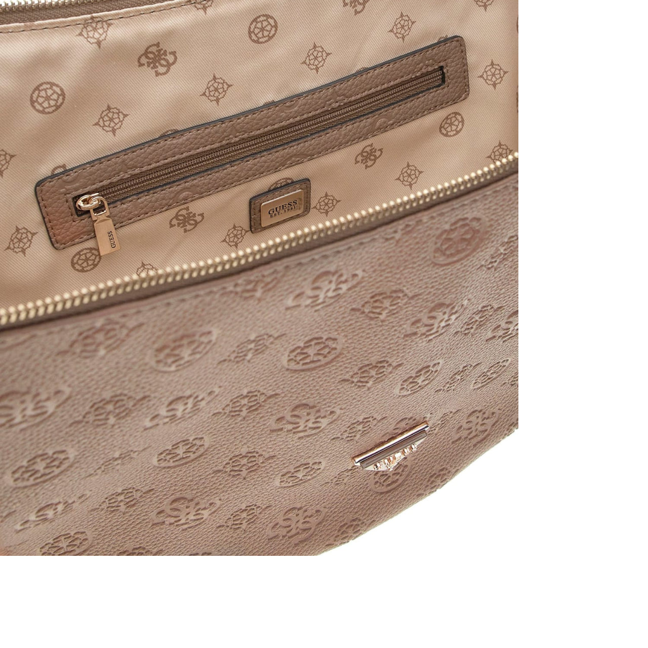 Borsa a Spalla Guess Donna Cresida Talpa