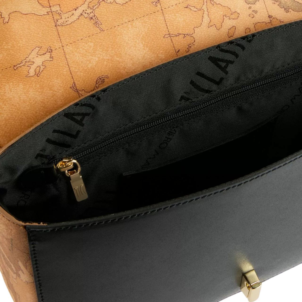 Borsa a Mano Alviero Martini 1^ Classe Donna Around Geo Nero/Geo Classic