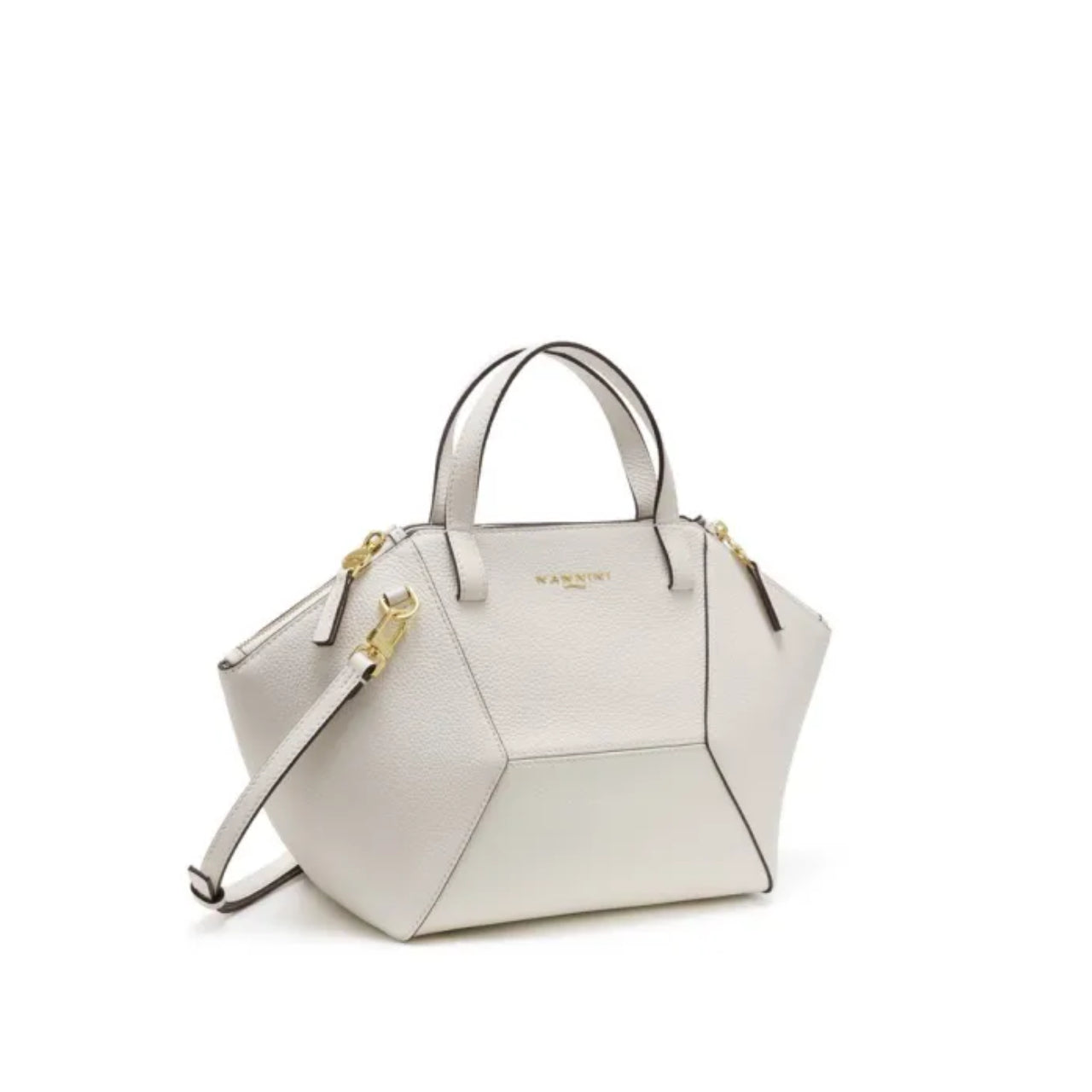 Borsa a Mano Nannini Donna Mascha Bianco