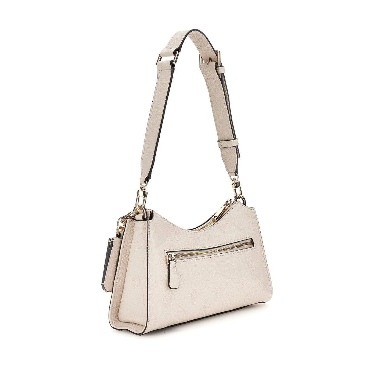 Borsa a Spalla Guess Donna Cresida Beige