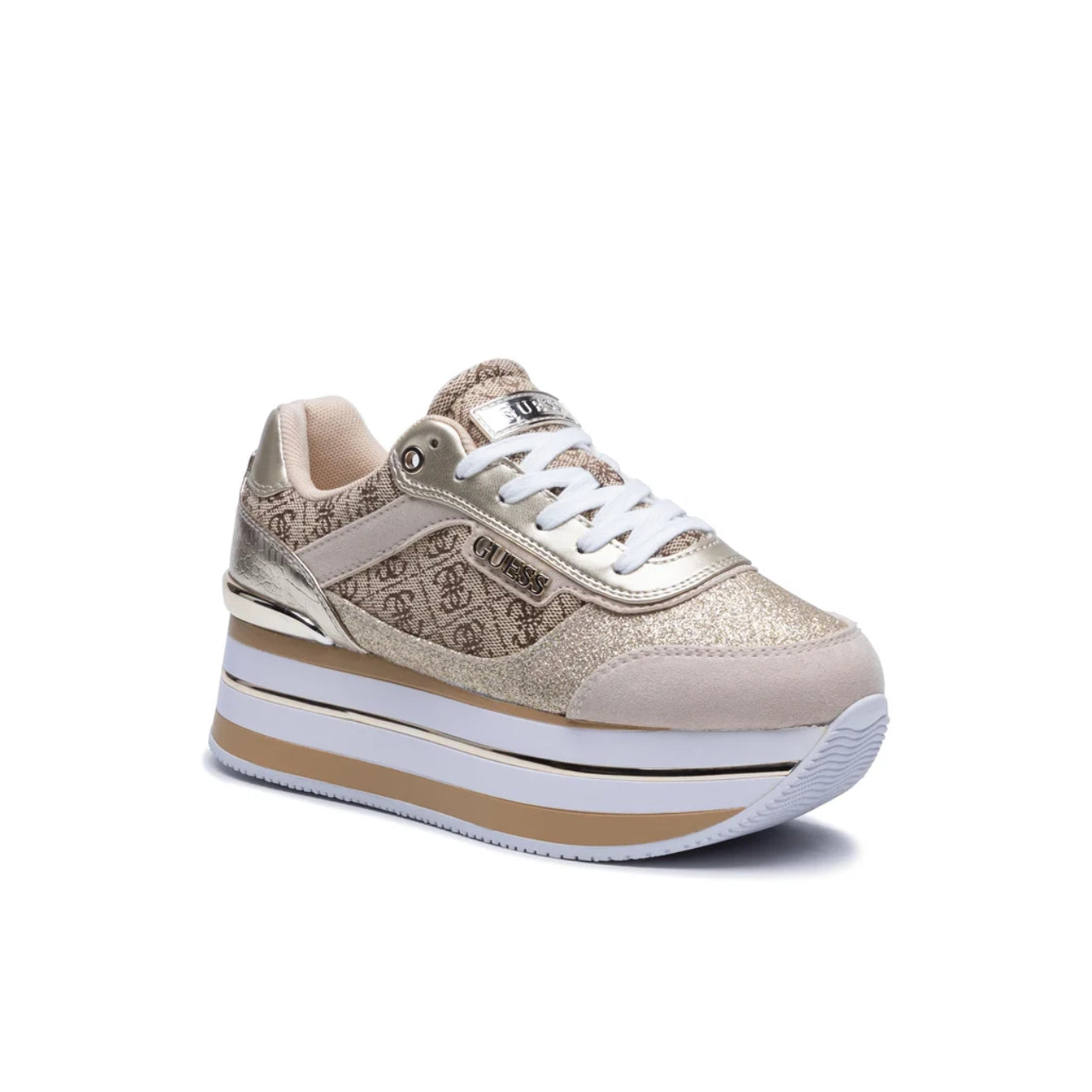 Sneakers Guess Donna Hansini oro/beige